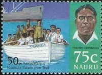 1996 trienza and Chief-Timothy-Detudamo-Boat-with-people.jpg
