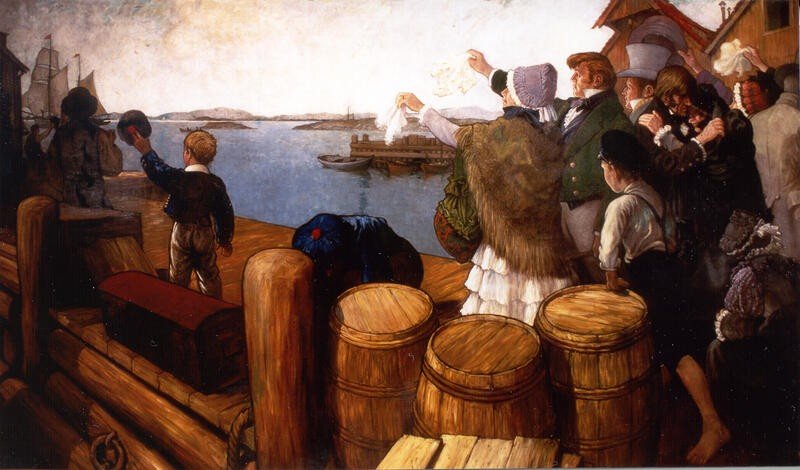“Restauration leaving Stavanger” by Benjamin Blessum.jpg