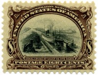 US_stamp_1901_Pan_Am_8c_Canal_Locks_at_Sault_de_St_Marie.jpg